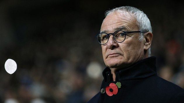 Kou Leicesteru Claudio Ranieri pi utkn Ligy mistr v Kodani.