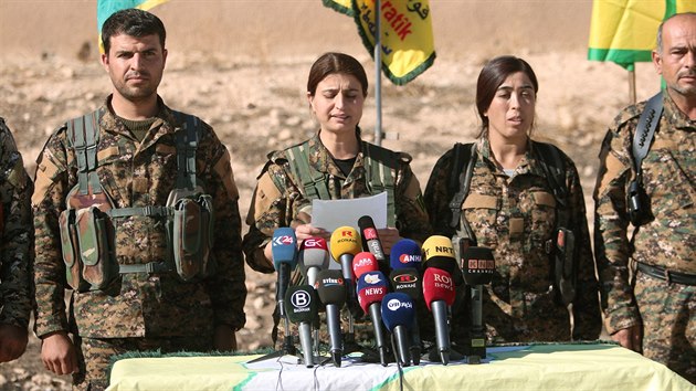 Kurdsk jednotky oznamuj zahjen ofenzivy na Rakk (6. listopadu 2016)