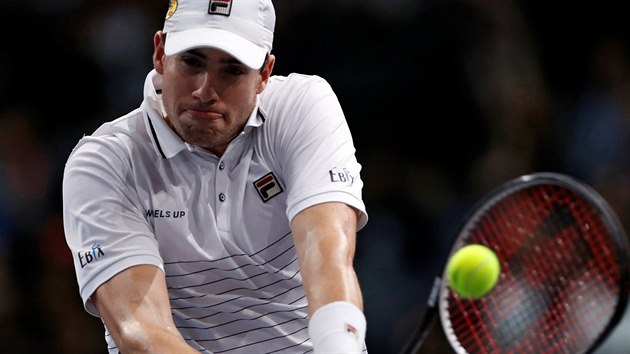 John Isner v semifinle turnaje v Pai