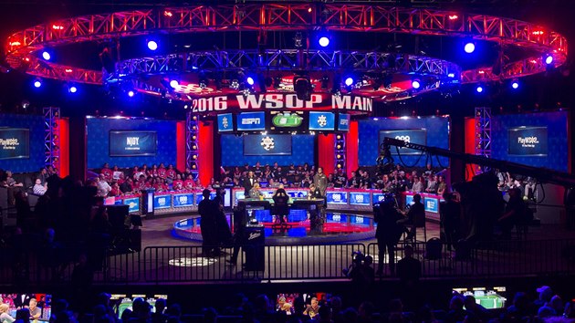 Nejprestižnější pokerový turnaj WSOP v americkém Las Vegas. (1. listopadu 2016)