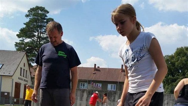 Benedikt a Kateina Mioviovi na turnaji.