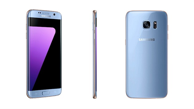 Samsung Galaxy S7 edge v barv Coral Blue