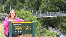 Cestovatelka Eva Pavlíková na Novém Zélandu