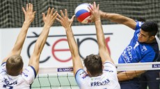 Momentka z utkání Odolena Voda - Kladno
