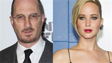 Hereka Jennifer Lawrencová a její pítel, reisér Darren Aronofsky