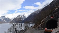 Pavel Bürgel pracuje nyní v Norsku. 1,5 kilometru dlouhý tunel a protilavinový...