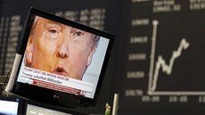 Vít�zství Donalda Trumpa v amerických prezidentských volbách v prvních chvílích...
