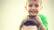 Michael Bublé a jeho prvorozený syn Noah (2016)