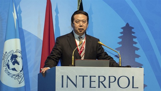 Nkdejí éf Interpolu, ían Meng Chung-wej (10. listopadu 2016)