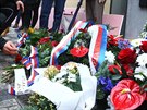 Památník 17. listopadu na Národní tíd v Praze (17. listopadu 2016)