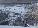 Frida Hansdotterová ve slalomu v Levi