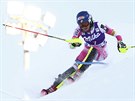 Mikaela Shiffrinová ve slalomu v Levi