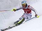 Felix Neureuther ve slalomu v Levi