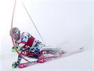 Marcel Hirscher ve slalomu v Levi