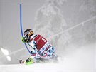 Marcel Hirscher ve slalomu v Levi