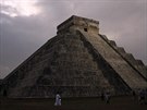 Kukulkánova pyramida ve východním Mexiku