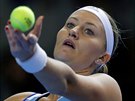 SERVIS. Kristina Mladenovicová ve finále Fed Cupu