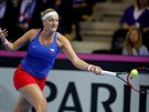 Petra Kvitová ve finále Fed Cupu