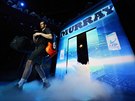 NÁSTUP PANOVNÍKA. Andy Murray vchází do londýnské O2 areny.