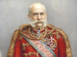 Frantiek Josef I. v uniform maarských husar.