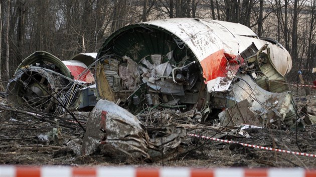 sti polskho prezidentskho specilu, kter se 11. dubna 2010 ztil u ruskho Smolensku