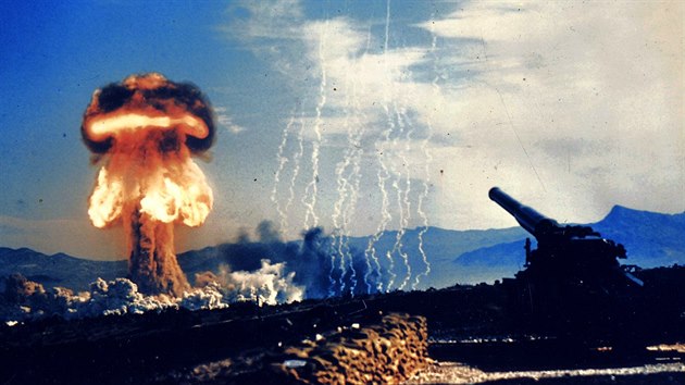 Jediný testovací výstřel jaderné munice z kanonu M65 se odehrál dne 25. května 1953.