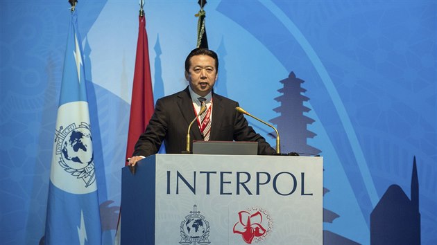 Nkdej f Interpolu, an Meng Chung-wej (10. listopadu 2016)
