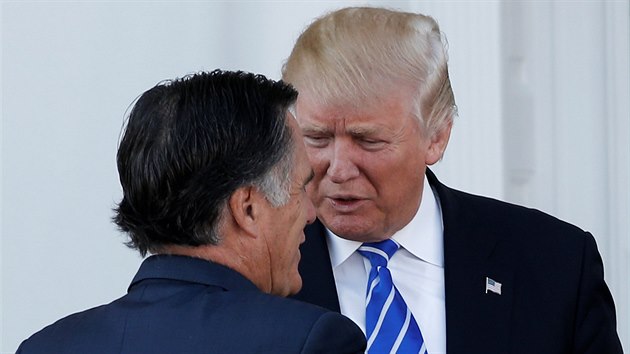 Nov zvolen americk prezident Donald Trump se seel s bvalm republiknskm prezidentskm kandidtem z roku 2012 a jednm ze svch nejvtch kritik Mittem Romneym (19 .listopadu 2016).