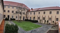 Jedna ze zahrad franti�kánského klá�tera, která bude zp�ístupn�na ve�ejnosti.