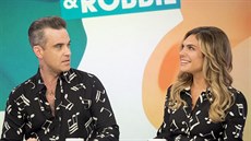 Robbie William a jeho manelka Ayda Fieldová (14. listopadu 2016)