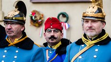Prahou pro�el pr�vod na p�ipomínku vojev�dce Radeckého (13.11.2016)