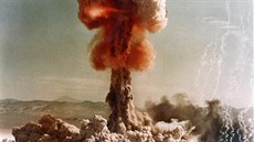Jediný testovací výstřel jaderné munice z kanonu M65 se odehrál dne 25. května...