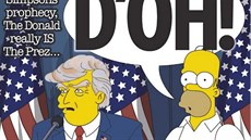 Britský list The Sun připomněl seriál Simpsonovi, který předpovídal Trumpův...