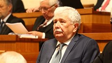 Nový senátor Václav Chaloupek na ustavující schzi Senátu v novém sloení