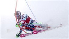 Marcel Hirscher ve slalomu v Levi