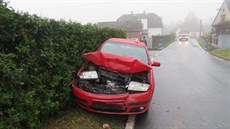 Mladá �idi�ka volkswagenu v Libin� usnula za volantem a poté narazila do...