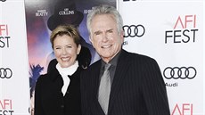 Warren Beatty a Annette Beningová (Los Angeles, 10. listopadu 2016)