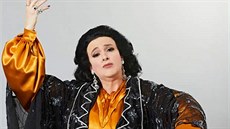 Jan Cina jako Montserrat Caballé v show Tvoje tvář má známý hlas 2