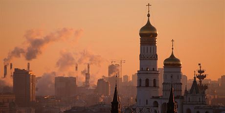 Zvonice Ivana Velikého v Moskv (21. listopadu 2016)