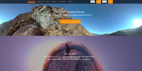 VLC testuje pehrávání 360°videí