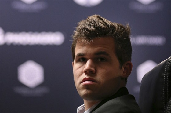 Magnus Carlsen, trojnásobný mistr svta v achu.