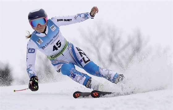 Martina Dubovský skonila na univerziád v Almaty v obím slalomu está - ilustraní foto. 