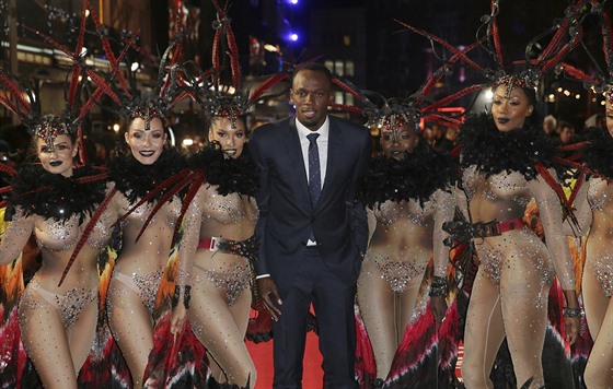 PREMIÉRA. Usain Bolt představil svůj film v Londýně.