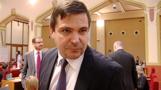 Pražský zastupitel Karel Březina (24. listopadu 2016)