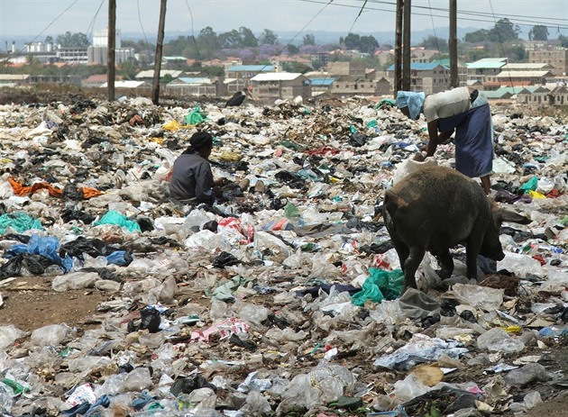 Nejvtí keský slum Kibera