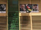 Fotky Fidela Castra v ulicích msta Santa Clara na Kub. (26.11.2016)