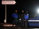 Policejní zásah ve francouzském městě Montferrier-sur-Lez (25. listopadu 2016)