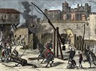 Kiáci dobývají 21. ervence 1209 msto Béziers a masakrují jeho obyvatele