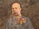 František Josef I. si rád na sebe bral uniformy. Je v ní vyobrazen i na tomto...
