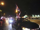 Poetná komunita kubánských exulant na Florid pijala zprávu o smrti Fidela...